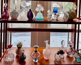 Perfume bottle collection 