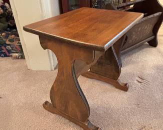 Small chair side table
