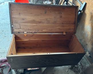 Cedar lined trunk