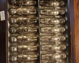Vintage cupie chocolate molds