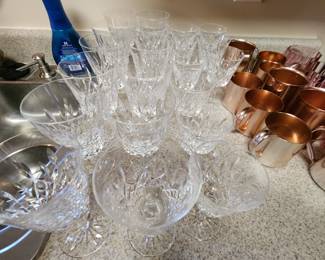 Waterford crystal glasses