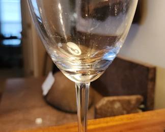 Platinum rimmed glasses