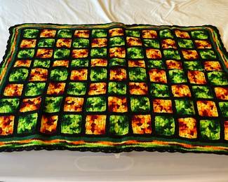 Vintage Handmade Afghan Blankets