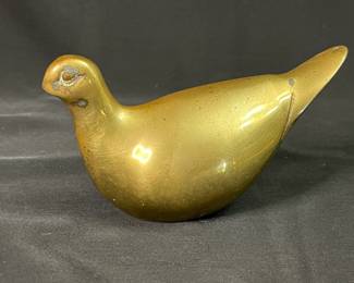 Vintage Brass Dove