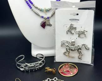 Horse Lovers Jewelry Lot
