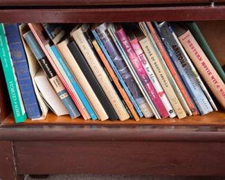 Shelf Of Western Books