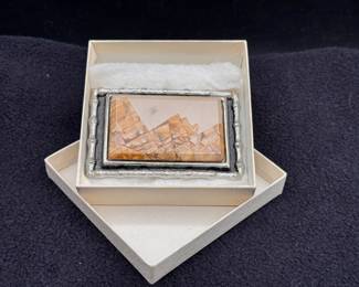 Mosaic Style Belt Buckle
