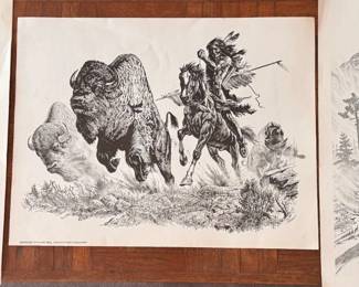 (3) Bill O’Neill Wildlife Prints
