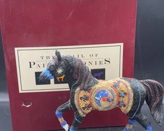 The Trail of Painted Ponies 2007 “Navajo Black Beauty" # 12254 With Box
