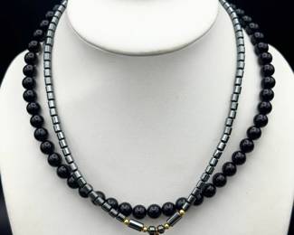 Necklace & Bracelet Set Feat. Hematite
