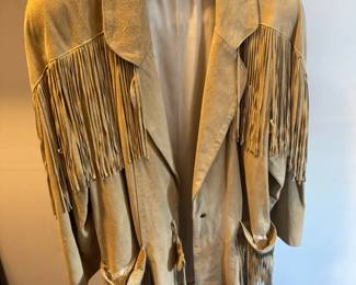 Frontier Collection - Suede Leather Fringe Jacket
