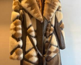Leather And Fur Jacket
