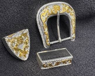 Decorative Metallic Buckle And Clip
