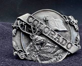 Vintage Colorado Siskiyou Buckle Co - 1985
