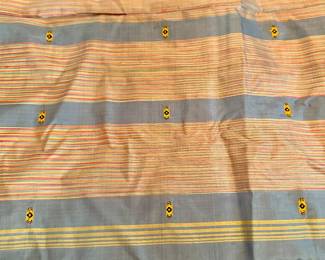Closeup pic of silk Sari