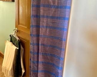 Formal blue silk Sari