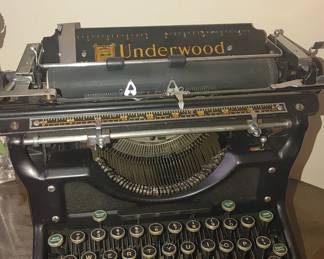 Antique Underwood Typewriter