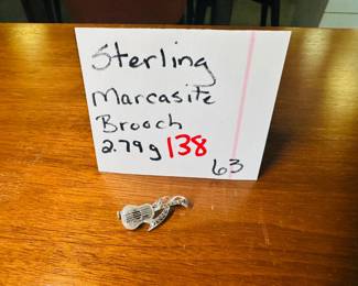 sterling brooch 