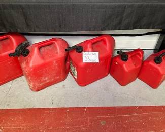 gasoline jugs 