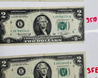 $2 bills 