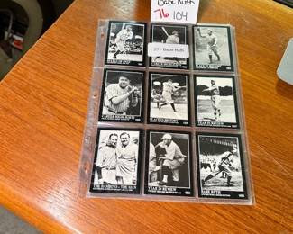 babe ruth cards 