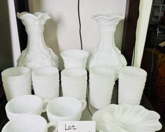 milk glass 