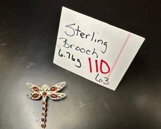 Sterling Brooch 