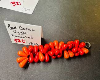 coral bracelet 