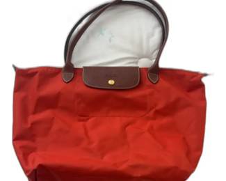 Longchamp Le Pliage Large Tote Bag - Red