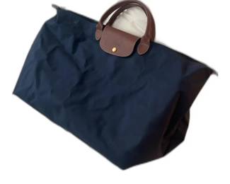 Longchamp Le Pliage Large Travel Bag - Navy