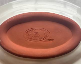 MacKenzie Childs Ltd - Hand-Painted Oval Ceramic Serving Dish