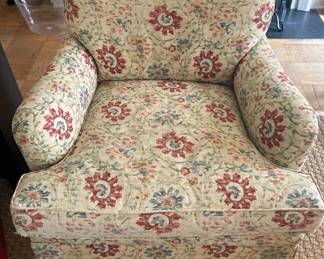 Custom made Floral Pattern Armchair (2/2)