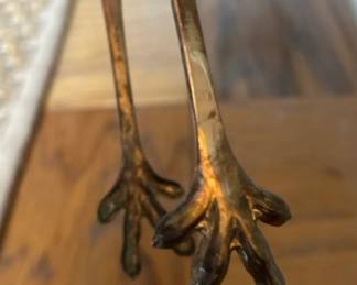 Vintage Silver Plate Ice Bucket with Tongs