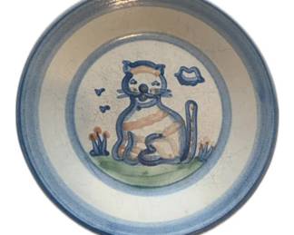 MA Hadley Cat Plate