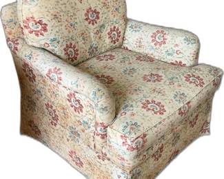 Custom made Floral Pattern Armchair (1/2)