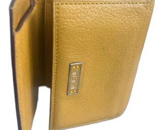Yellow Tumi Wallet
