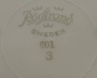 Rorstrand Sweden Vintage Viking Ship Plate