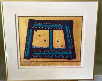 S. McCronklin - “Under the Northern Sky” original acrylic collage