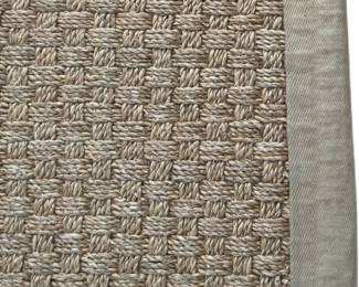 Many matching Natural Fiber Rugs of varying sizes throughout the home