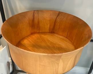 Dansk Wooden Salad Bowl - 11” diameter