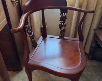 #42 - $150 - Asian corner chair