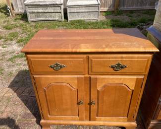 #69 - $90- Cochrane US made wood cabinet