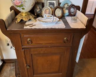 #30 - $120 - small washstand 38x13x21