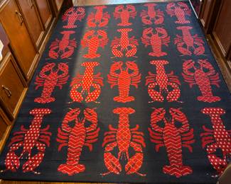 #67 - $70 - Lobster rug