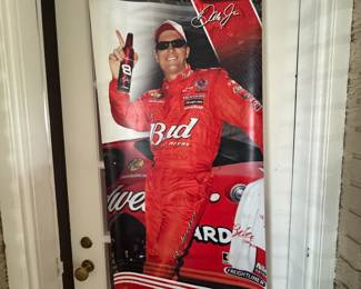Large Dale Earnhardt wall hanging