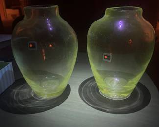 Blenko uranium glass