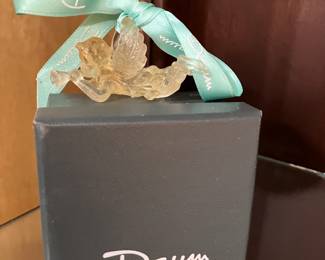 Daum french glass ornament
