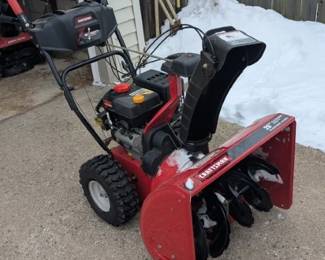 Craftsman Snowblower  26 " Electric Start 208cc! Like New!!! (Special Bid Item)