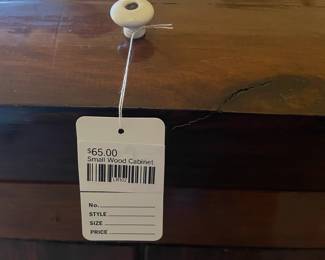 Small Wood Cabinet