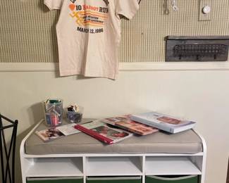Storage Bench, Vintage Clothing